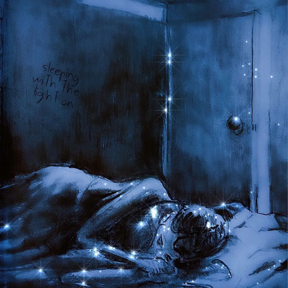 Album cover for "Sleeping with the Light On" by Sophie Louise.