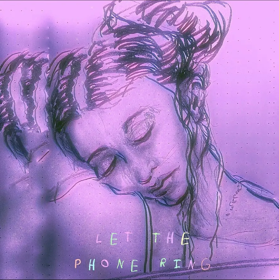 Album cover for "Let The Phone Ring" by Sophie Louise.