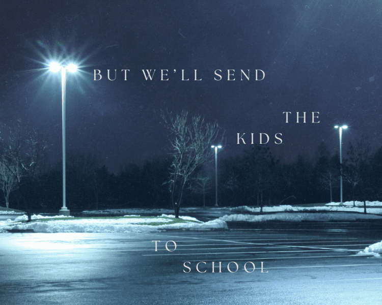 Cover art for the song "End is Night" by Sophie Louise.